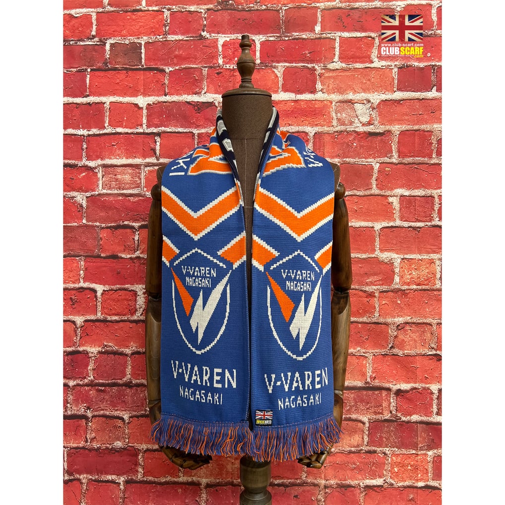 英国製リバーシブルフットボールマフラー(V-VAREN)