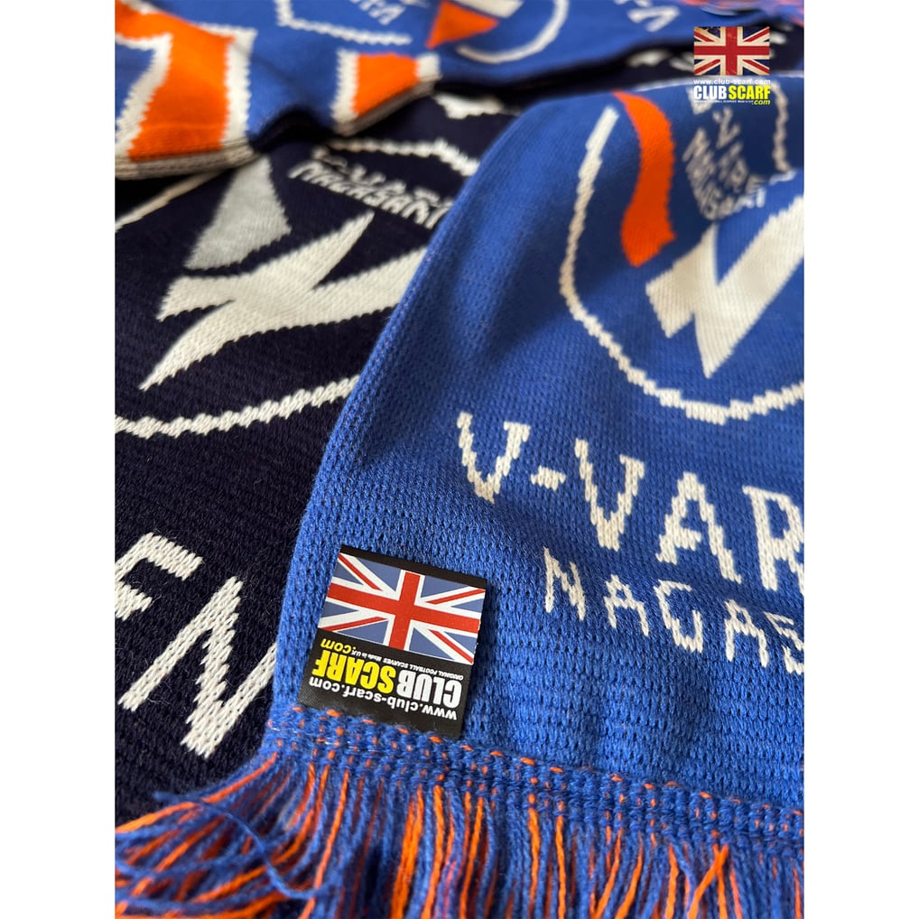 英国製リバーシブルフットボールマフラー(V-VAREN)