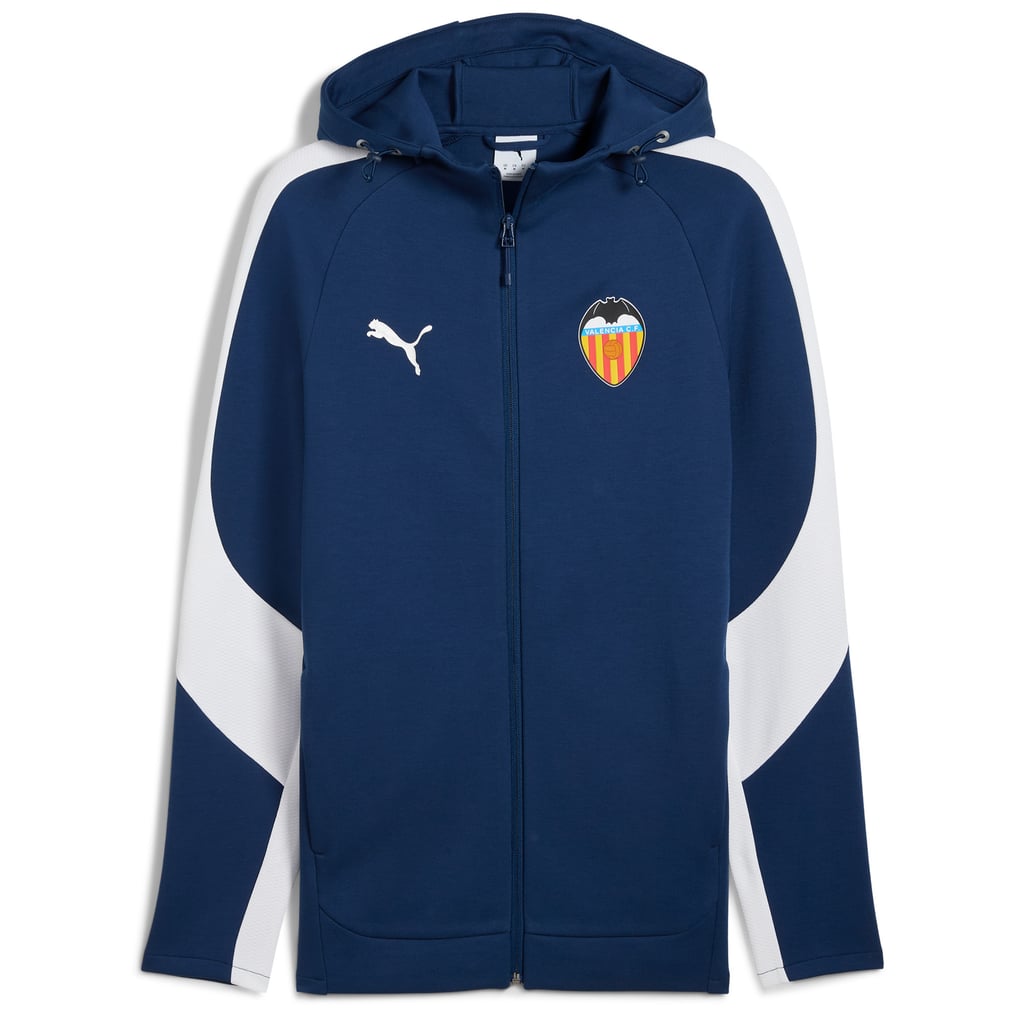 Valencia PUMA EVOSTRIPE Hooded Jacket - Blue