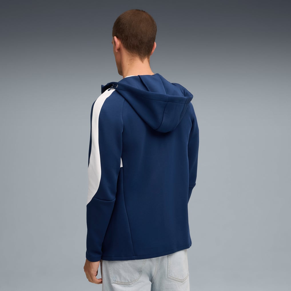 Valencia PUMA EVOSTRIPE Hooded Jacket - Blue