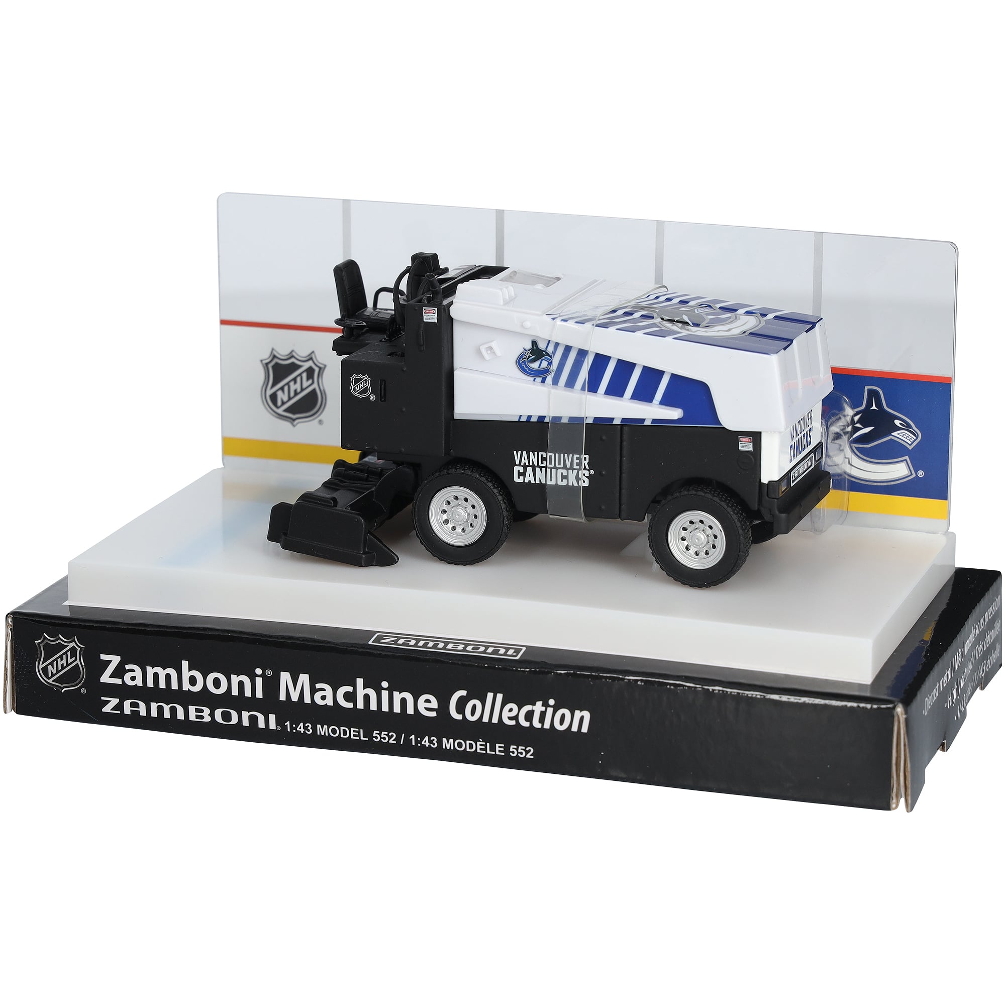 Vancouver Canucks 2026-27 Season 1:43 Scale Die-Cast Zamboni
