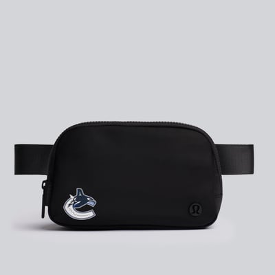 Vancouver Canucks lululemon Black Everywhere Belt Bag