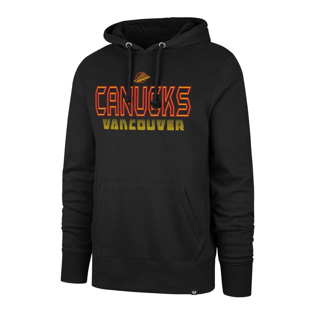 Men's Vancouver Canucks '47 Black Byline Headline Pullover Hoodie