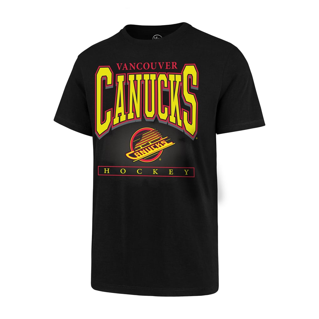 Men's Vancouver Canucks '47 Black Hot Corner T-Shirt