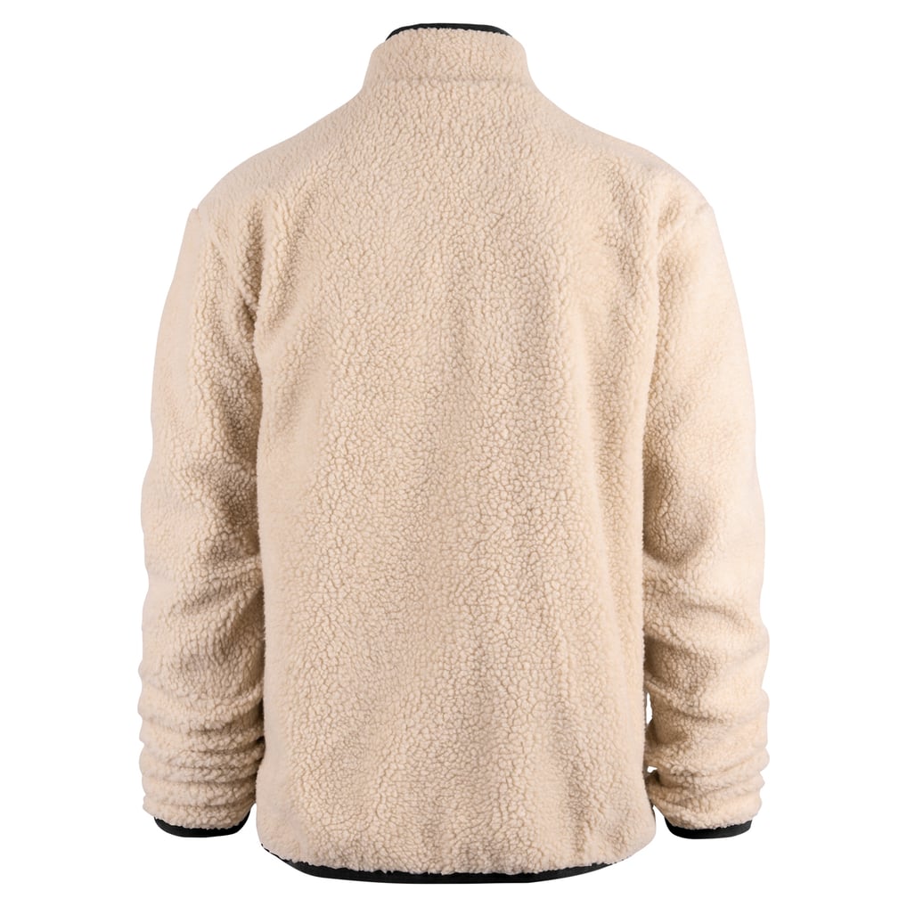 Men's Vancouver Canucks '47 Oatmeal Stowe Sherpa Full-Zip Jacket