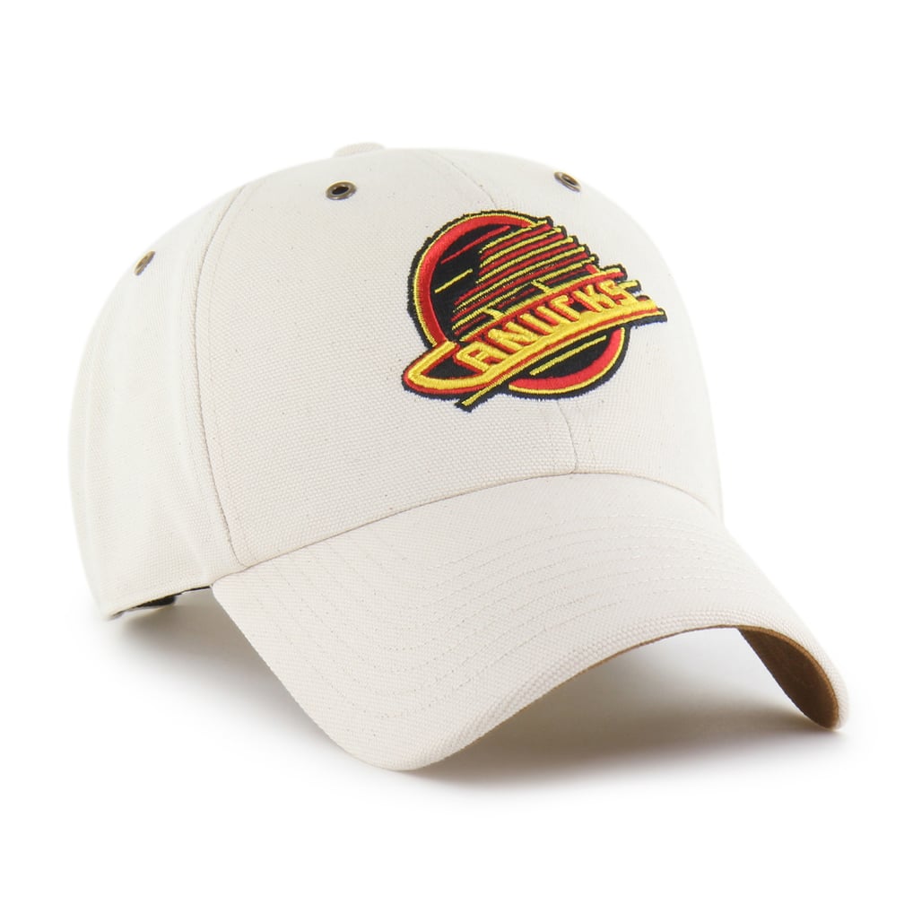 Men's Vancouver Canucks Carhartt x '47 Natural Undyed Clean Up Adjustable Hat