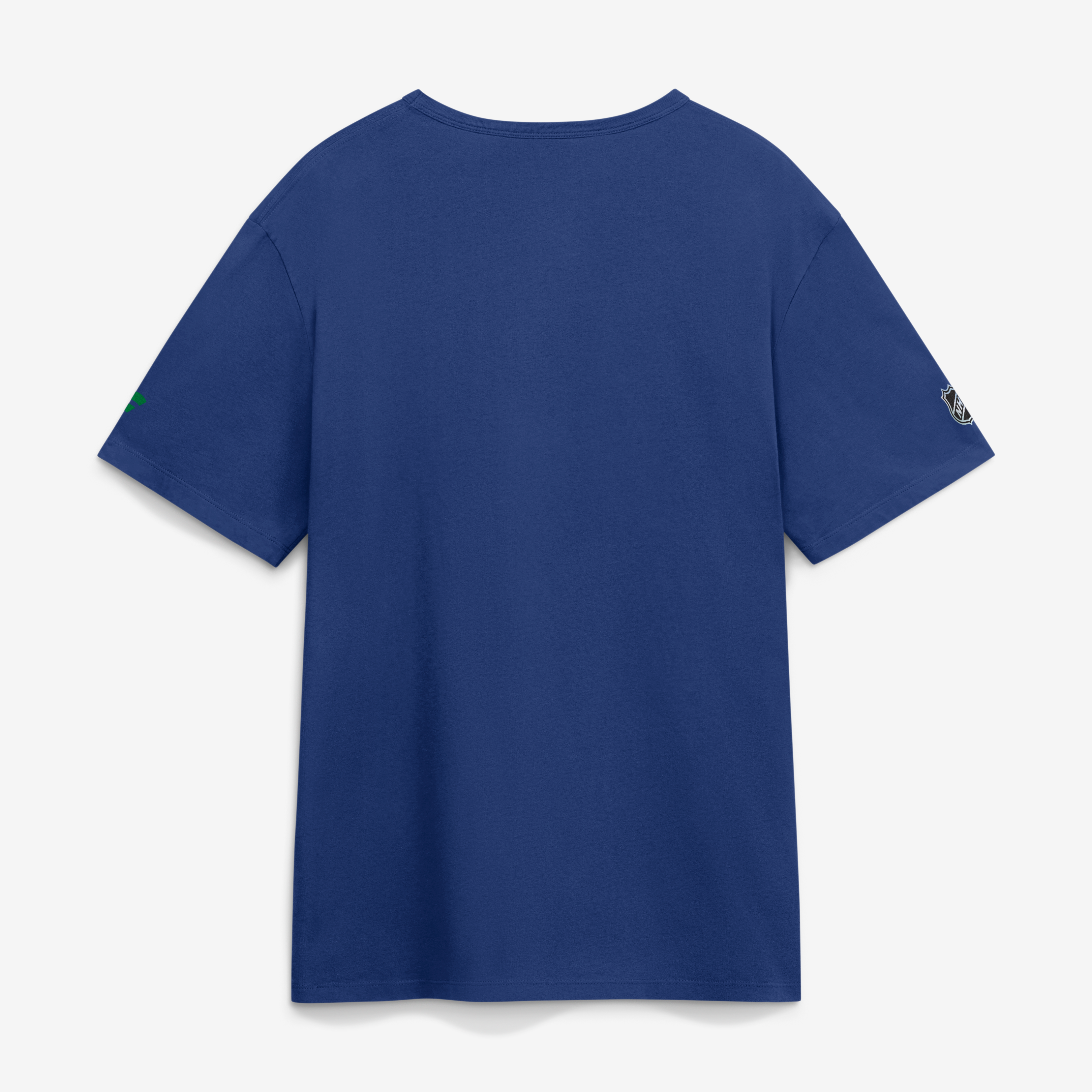 Men's Fanatics Blue Vancouver Canucks Authentic Pro Primary Logo T-Shirt