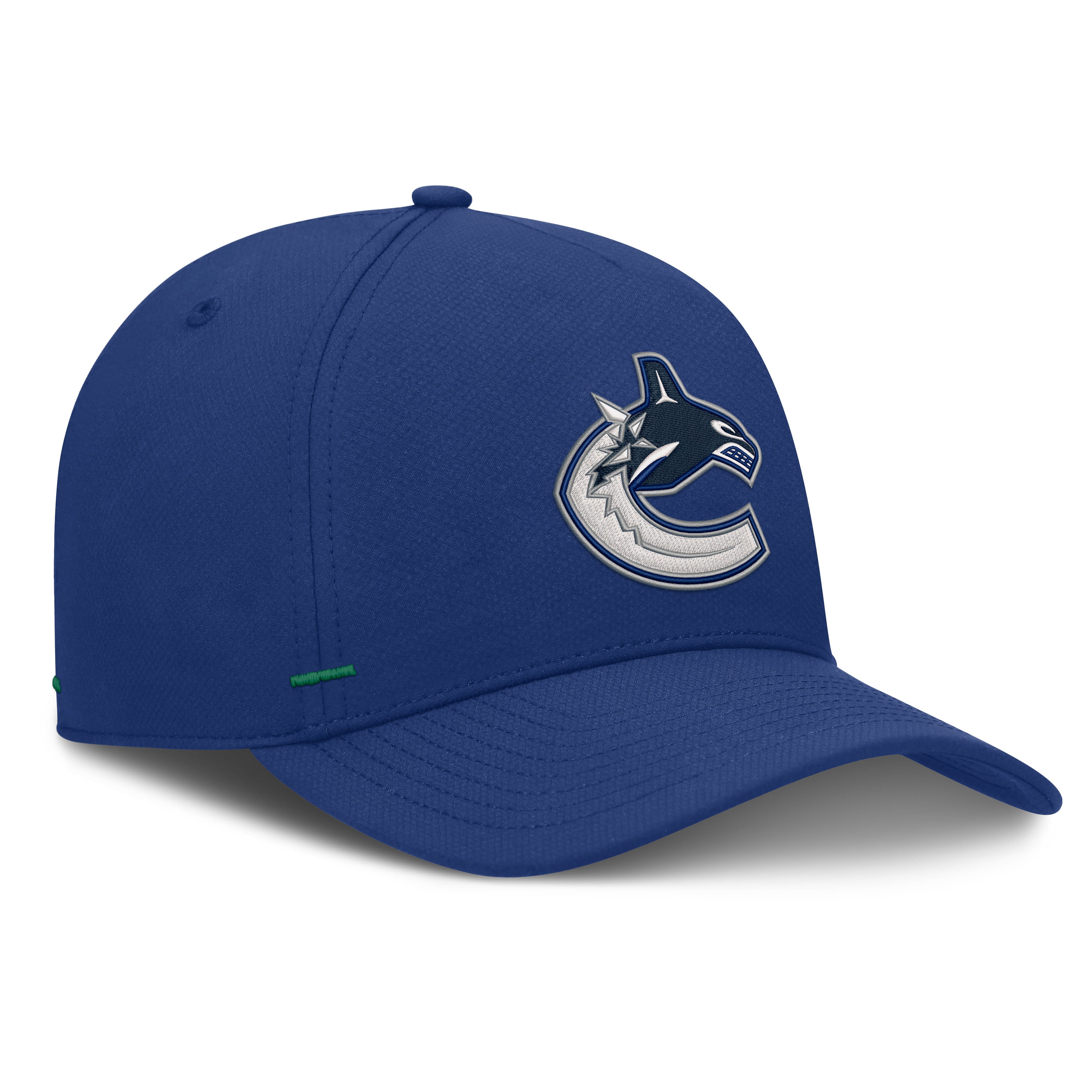 Men's Fanatics Blue Vancouver Canucks Authentic Pro Rink Bar Tacks A-Frame Adjustable Hat