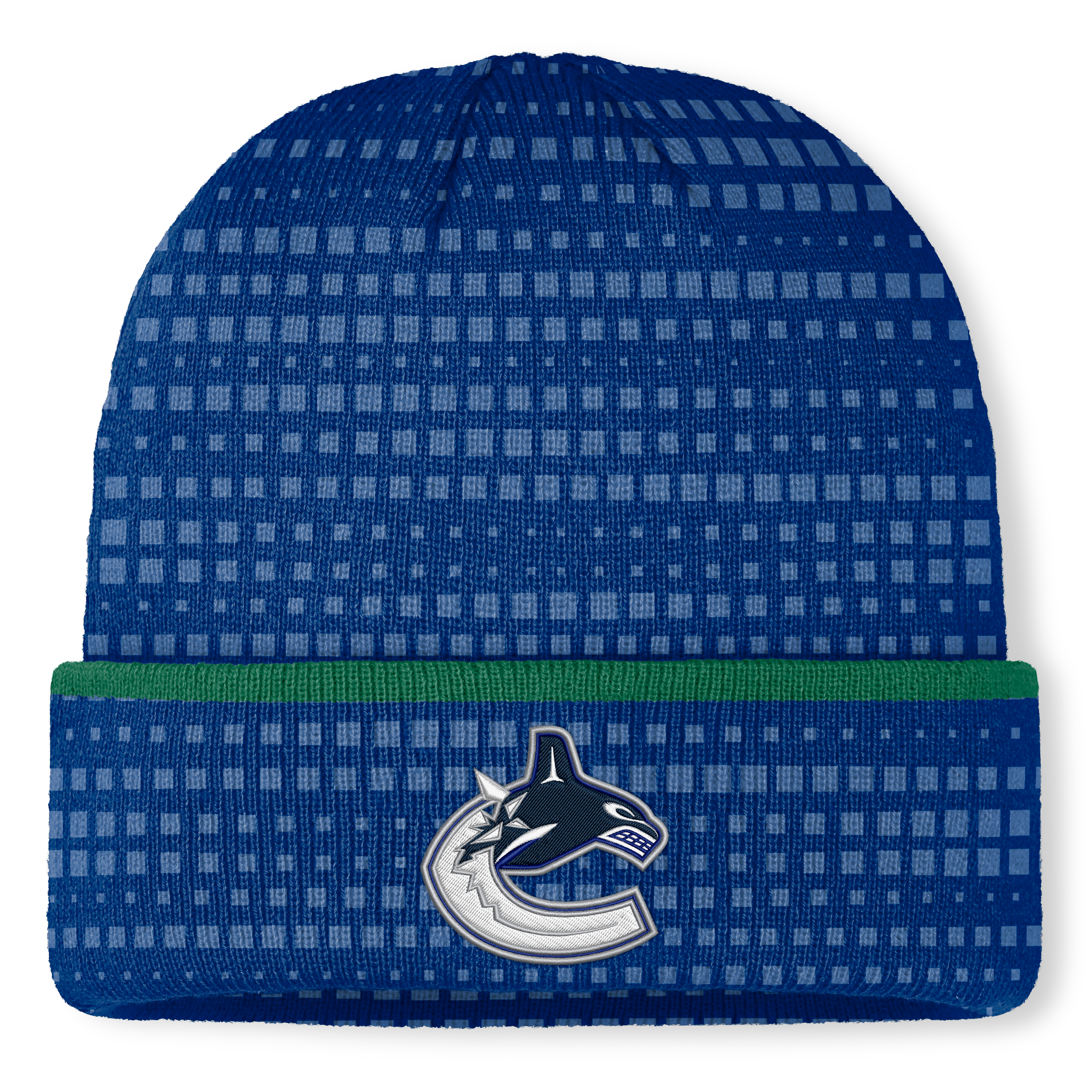 Men's Fanatics Vancouver Canucks Authentic Pro Rink Cuffed Knit Hat