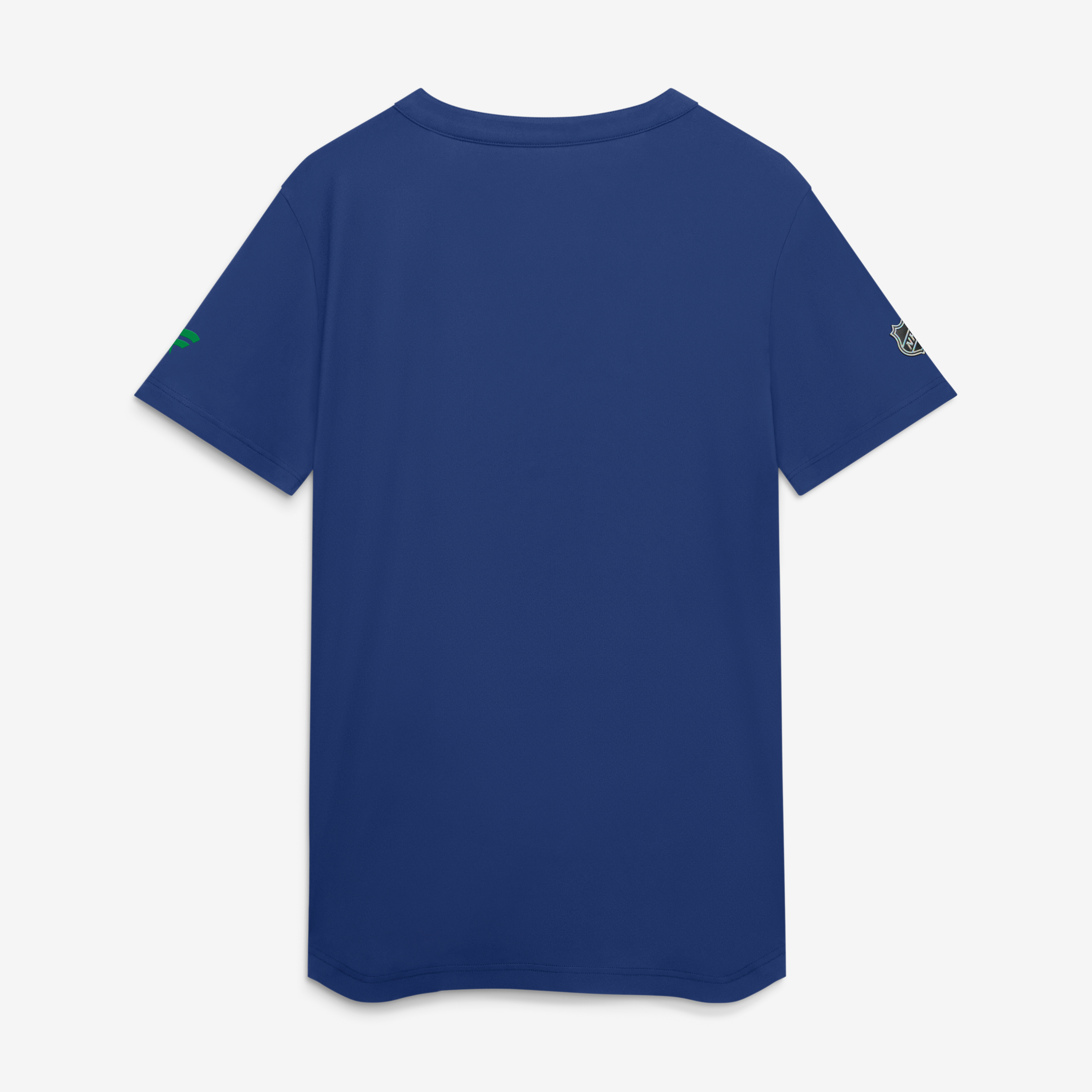 T-shirt authentique Pro Rink Tech bleu Fanatics Vancouver Canucks pour homme
