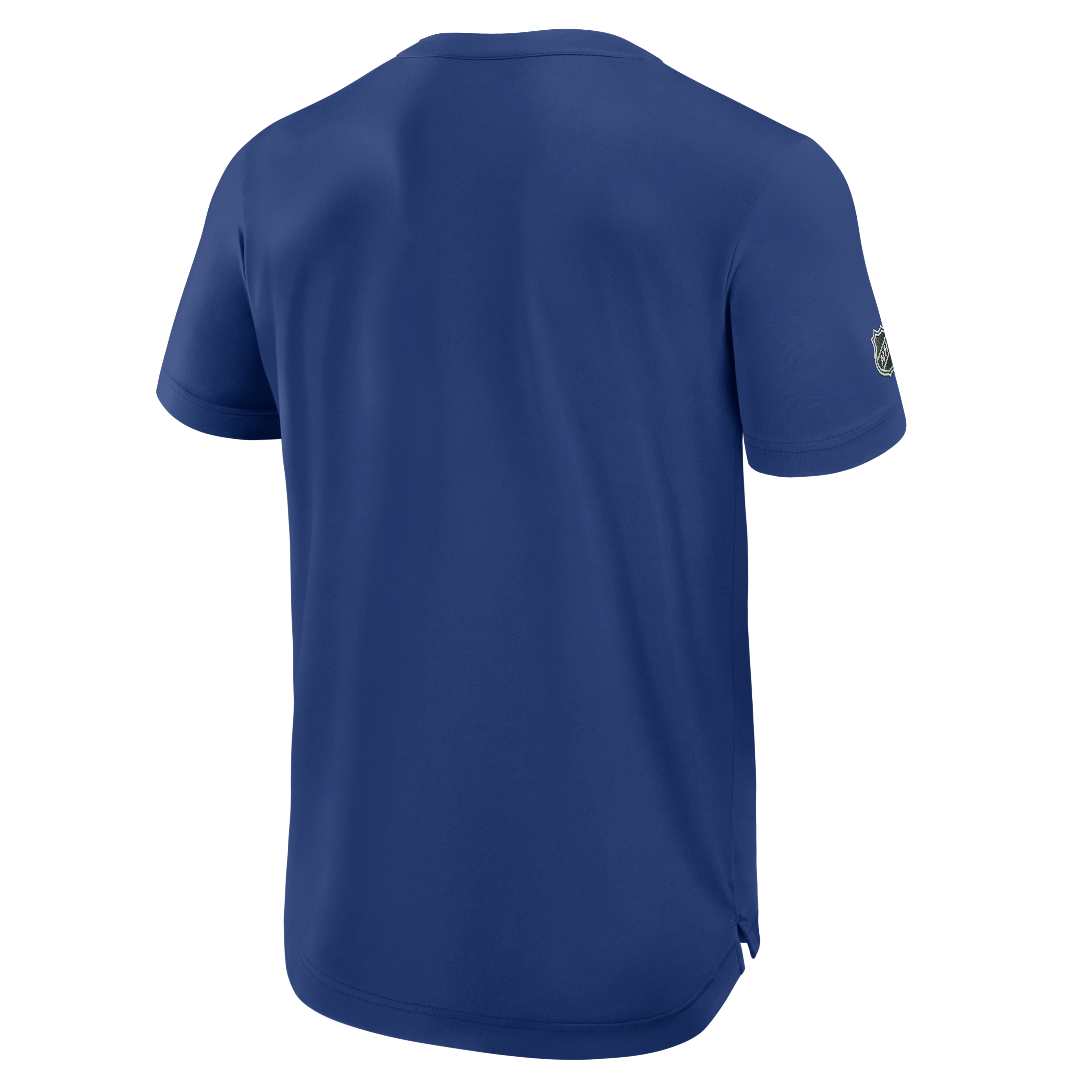 T-shirt authentique Pro Rink Tech bleu Fanatics Vancouver Canucks pour homme
