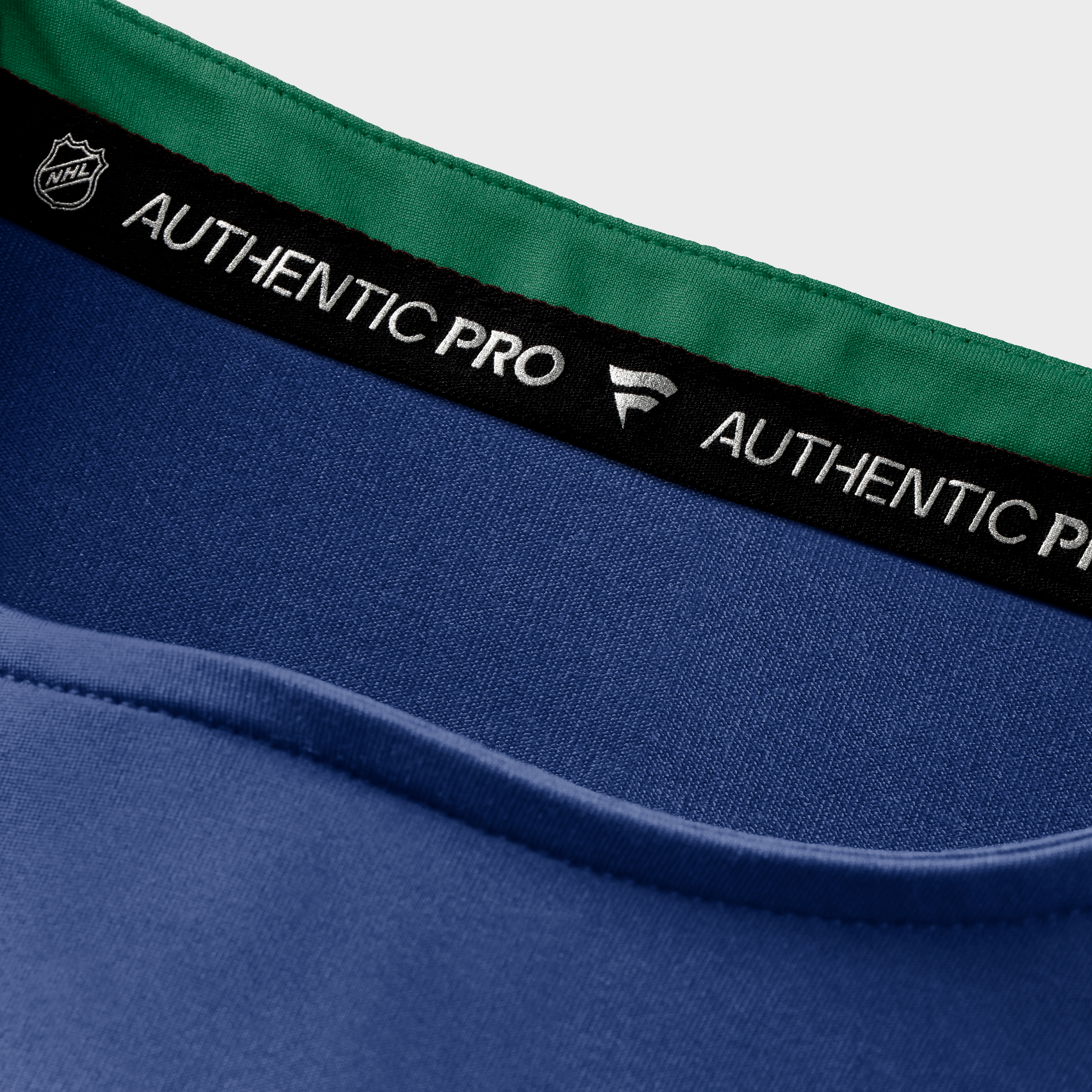 T-shirt authentique Pro Rink Tech bleu Fanatics Vancouver Canucks pour homme