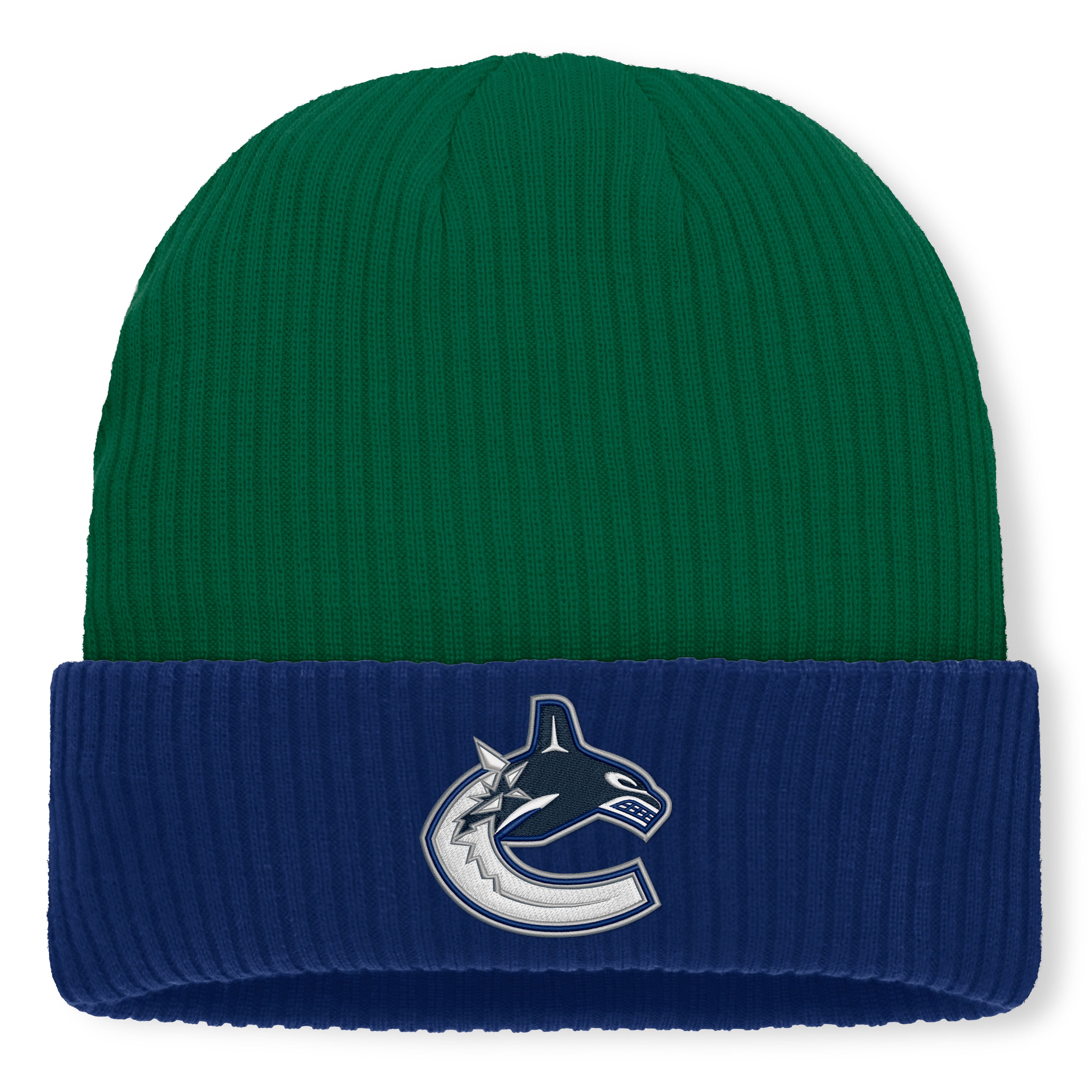 Men's Fanatics Vancouver Canucks Authentic Pro Rink Cuffed Knit Hat