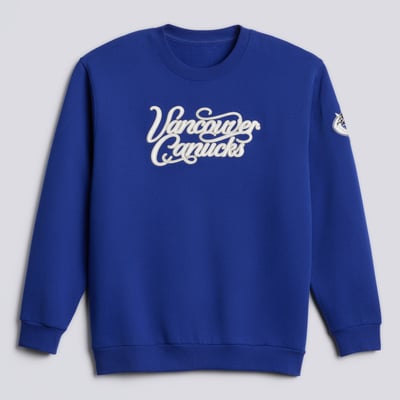 Men's Vancouver Canucks lululemon Larkspur Steady State Crew Sweatshirt