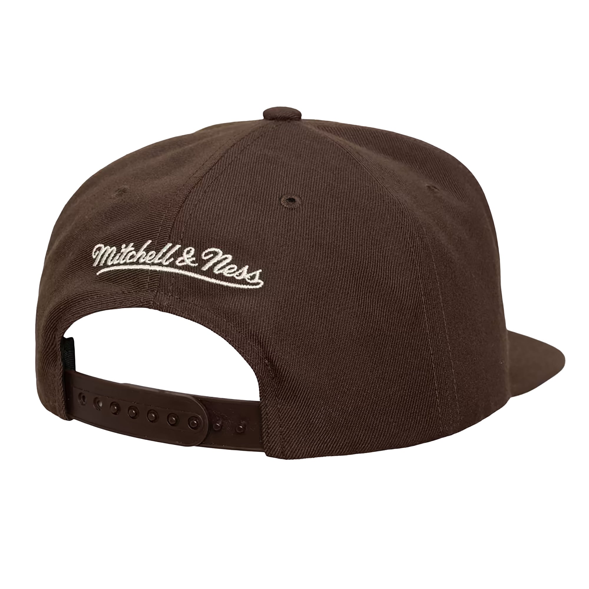 Casquette snapback Mitchell & Ness marron Vancouver Canucks pour homme