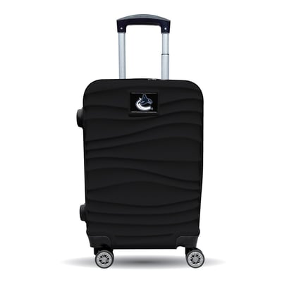 Vancouver Canucks MOJO Black Color Blitz Carry-On Hardcase Spinner Luggage
