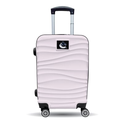 Vancouver Canucks MOJO Pink Color Blitz Carry-On Hardcase Spinner Luggage
