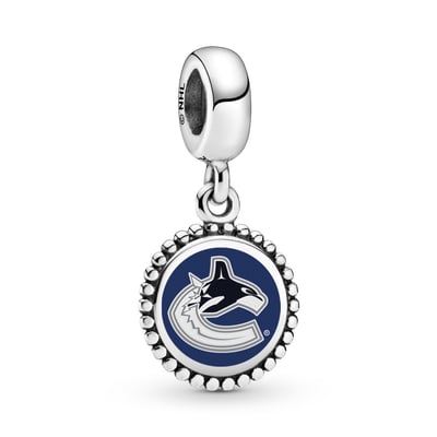Vancouver Canucks Pandora Modern Color Dangle Charm