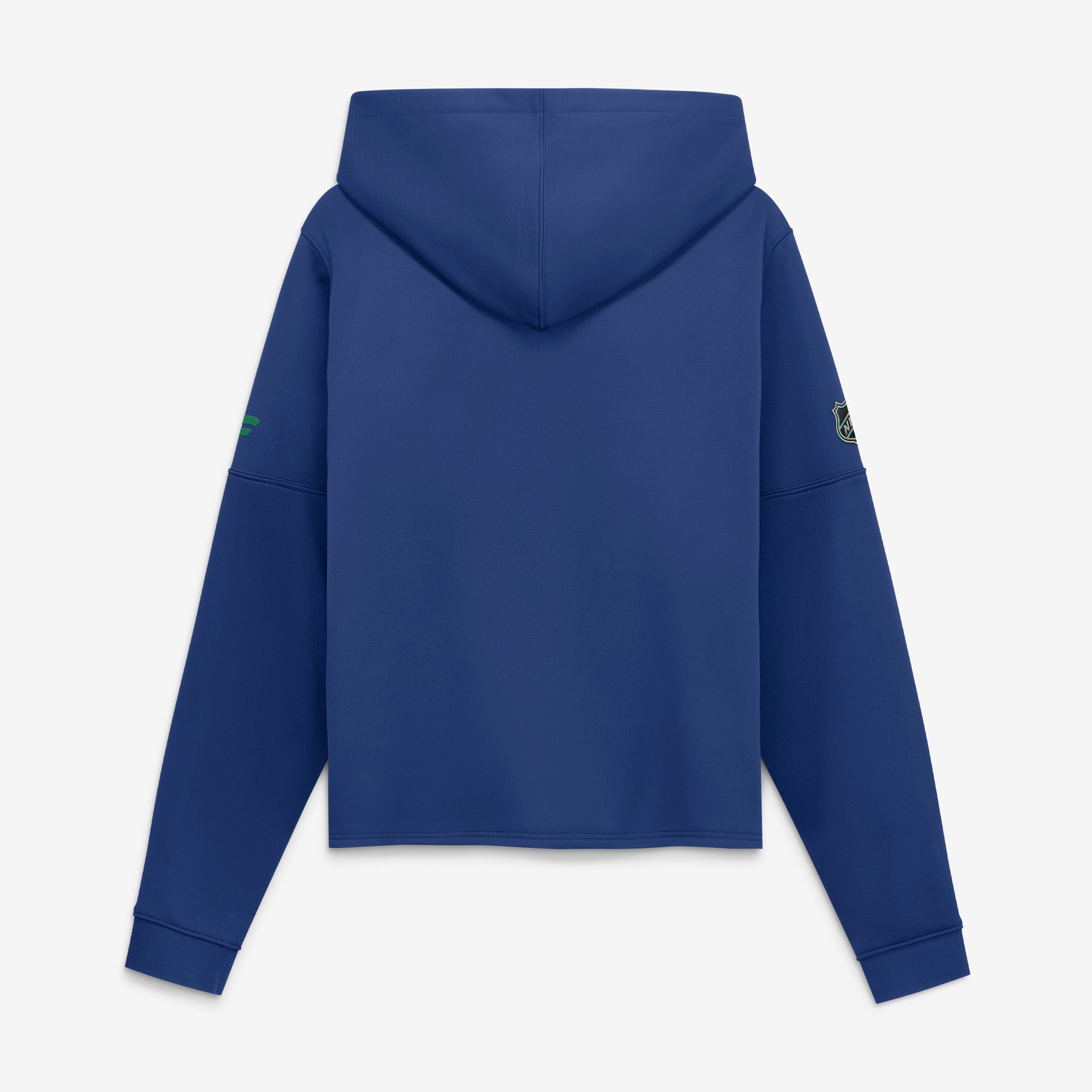 Women's Fanatics Blue Vancouver Canucks Authentic Pro Rink Full-Zip Hoodie