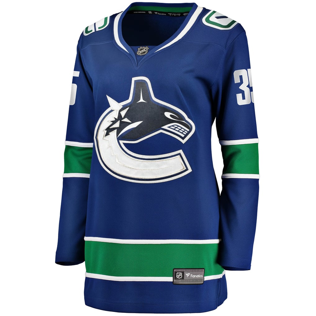 Women's Vancouver Canucks Thatcher Demko Fanatics Blue Home Breakaway - Player Jersey