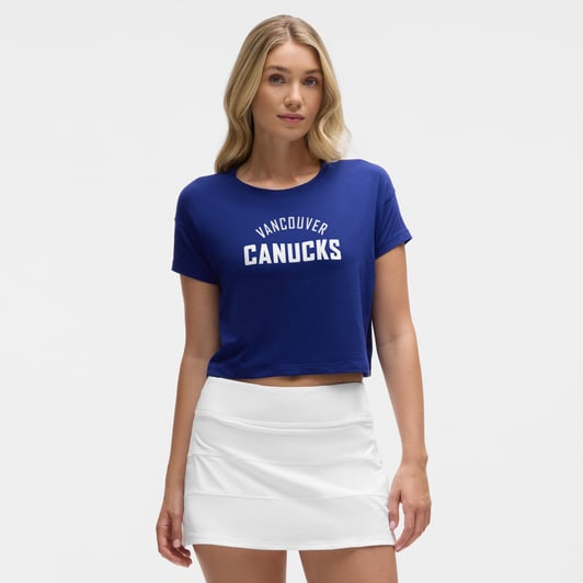 Women's Vancouver Canucks lululemon Larkspur Cates T-Shirt