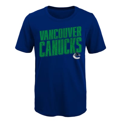 Youth Vancouver Canucks  Outerstuff Blue Set the Tone T-Shirt