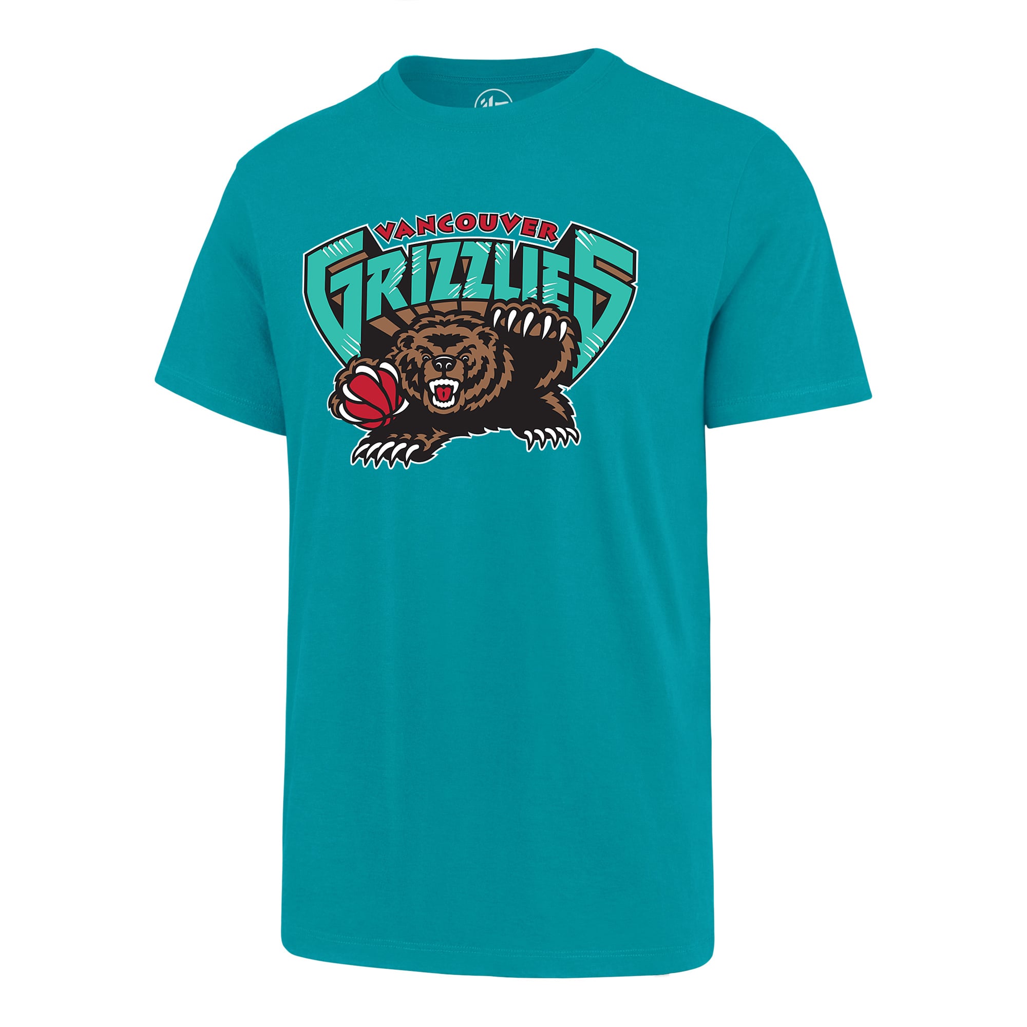 Men's '47  Teal Vancouver Grizzlies Big T-Shirt