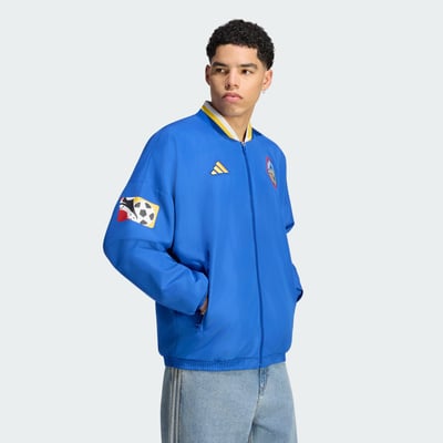 Veste zippée intégrale Vancouver Whitecaps FC adidas 2026 Third Anthem - Bleu roi