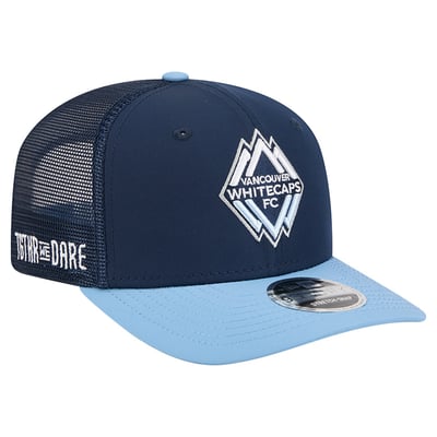  Vancouver Whitecaps FC New Era Jersey Hook 9SEVENTY Adjustable Hat - Deep Sea Blue