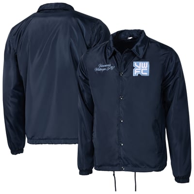 Vancouver Whitecaps FC Sport Design Sweden Unisex Coach Full-Snap Jacket - Deep Sea Blue