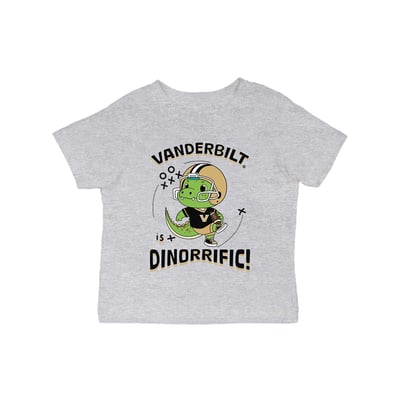 Vanderbilt Commodores Vive La Fete Infant Dinorrific T-Shirt - Gray