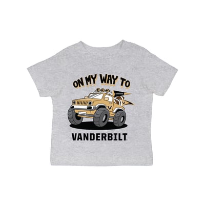 Vanderbilt Commodores Vive La Fete Infant On My Way T-Shirt - Gray