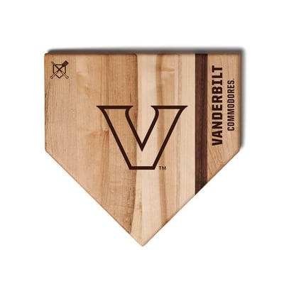 Vanderbilt Commodores Jardine Baseball BBQ 17'' x 17'' Home Plate Cutting Board