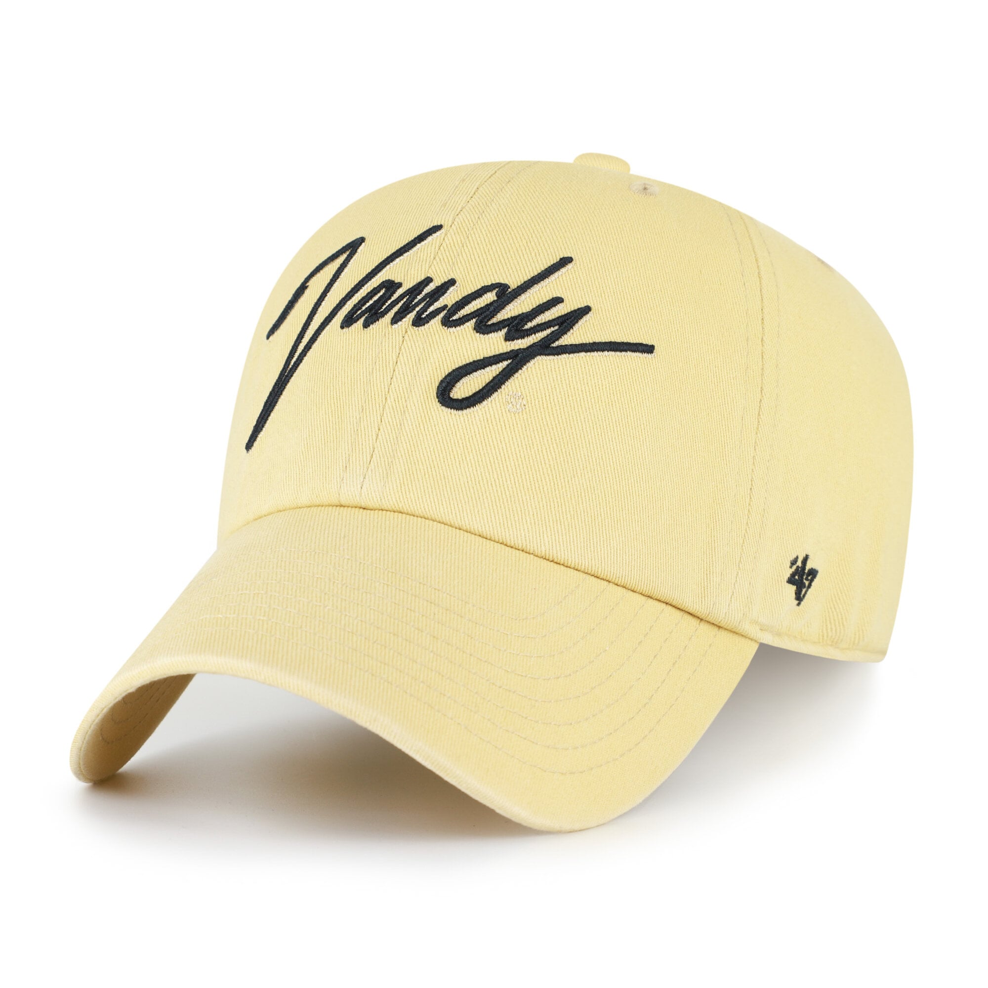 Men's '47 Light Gold Vanderbilt Commodores Vault Clean Up Adjustable Hat