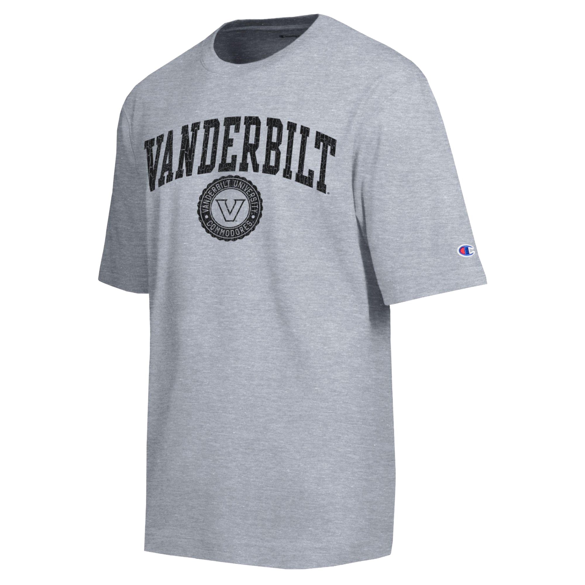 Men's Champion Heather Gray Vanderbilt Commodores Scholar All-Star T-Shirt