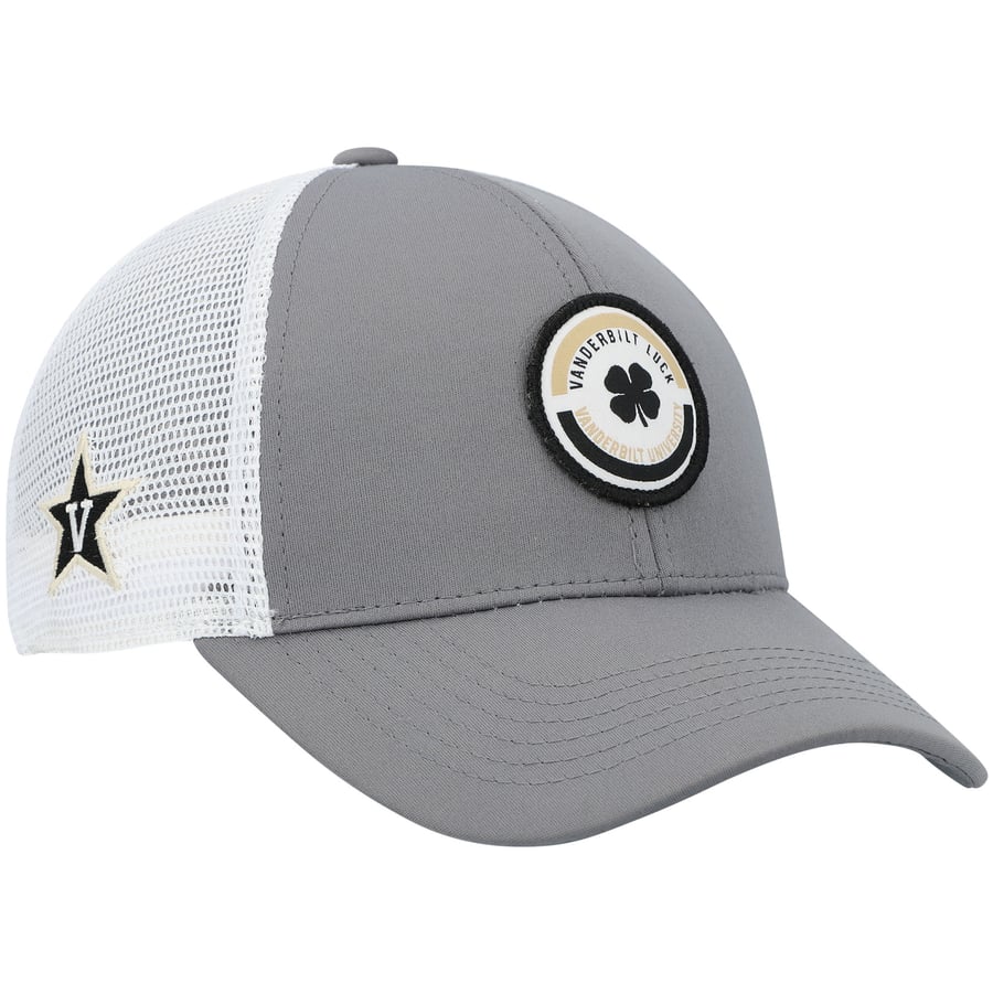 Tracker Snap Back Men's Gray/White Vanderbilt Commodores Motto Trucker Snapback Hat