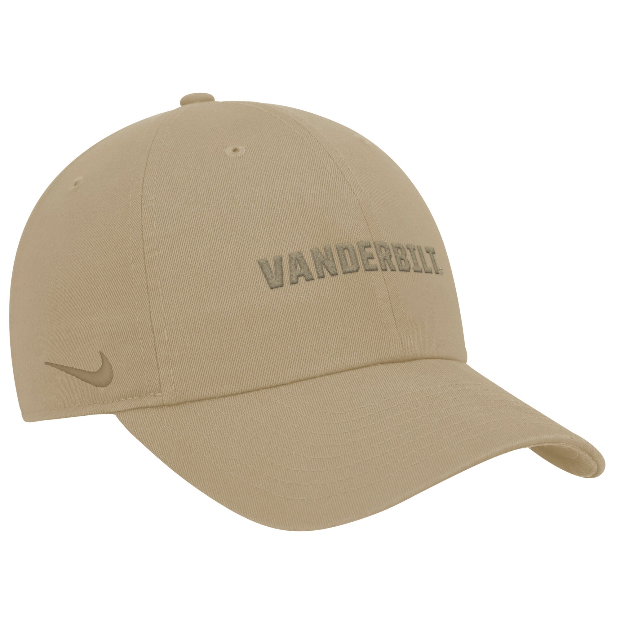 Men's Nike Beige Vanderbilt Commodores Club Dri-FIT Adjustable Hat