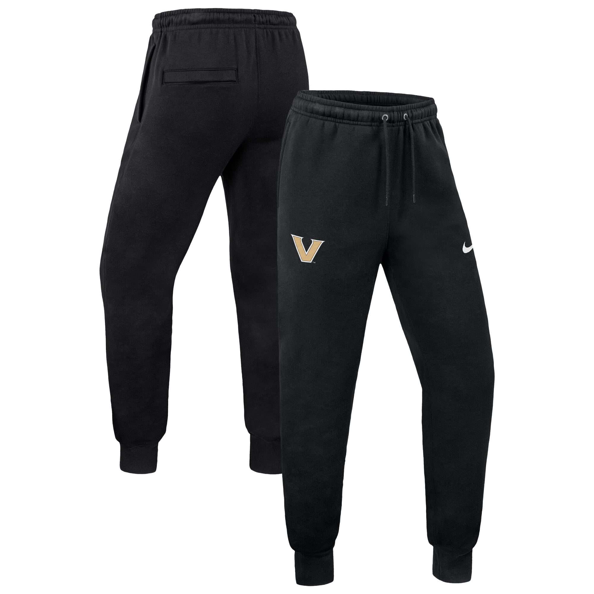 Pantalon de jogging en polaire Nike Vanderbilt Commodores Club noir pour homme