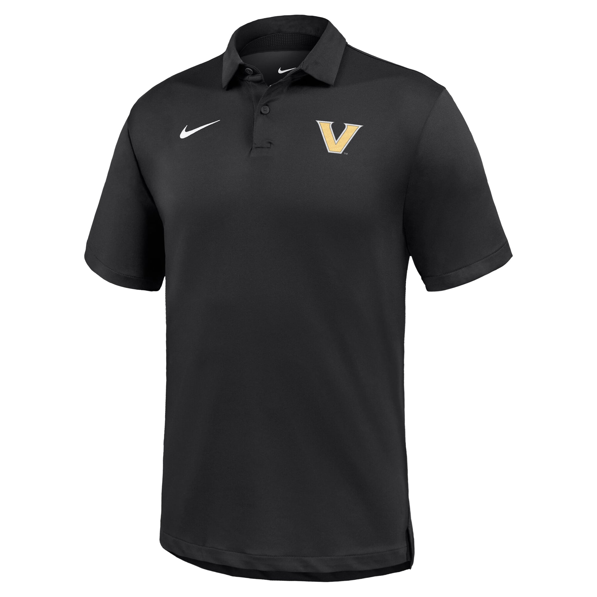 Polo de tournée Nike Dri-FIT noir pour homme, Vanderbilt Commodores