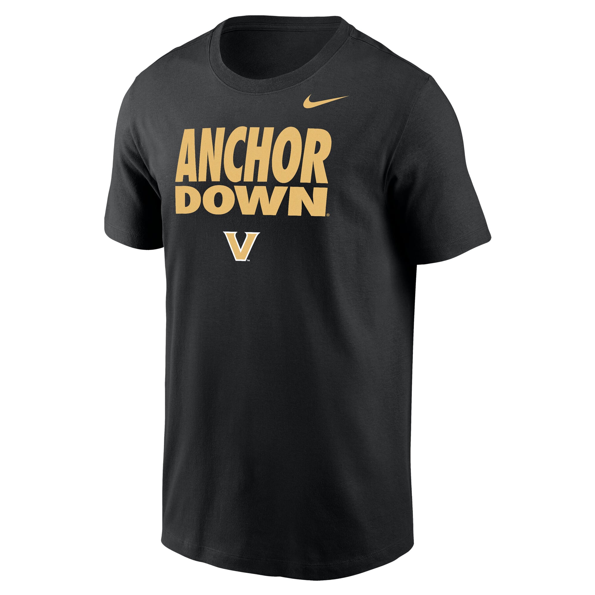 Men's Nike Black Vanderbilt Commodores Practice Dri-FIT T-Shirt