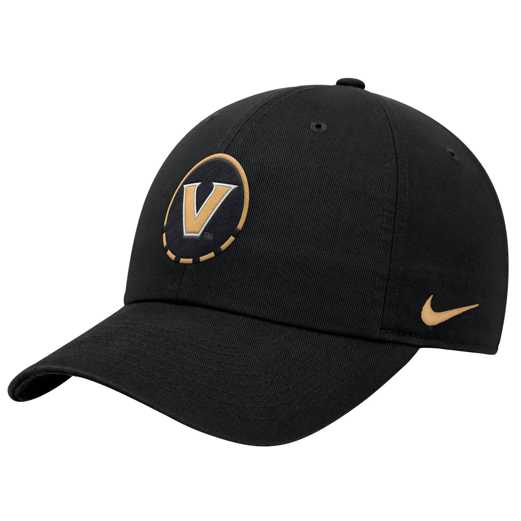 Casquette ajustable Nike noire pour homme Vanderbilt Commodores Primetime Basketball Club