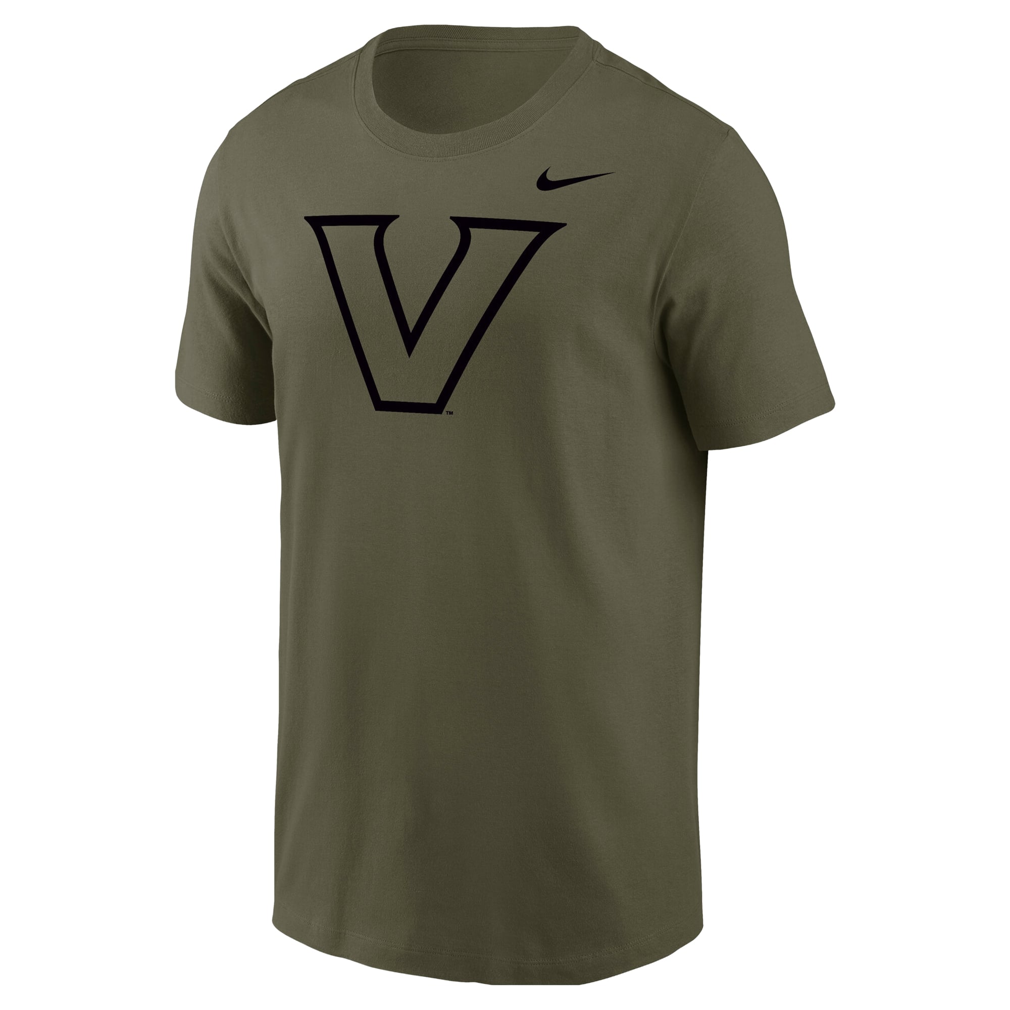 T-shirt militaire Nike Olive Vanderbilt Commodores pour homme