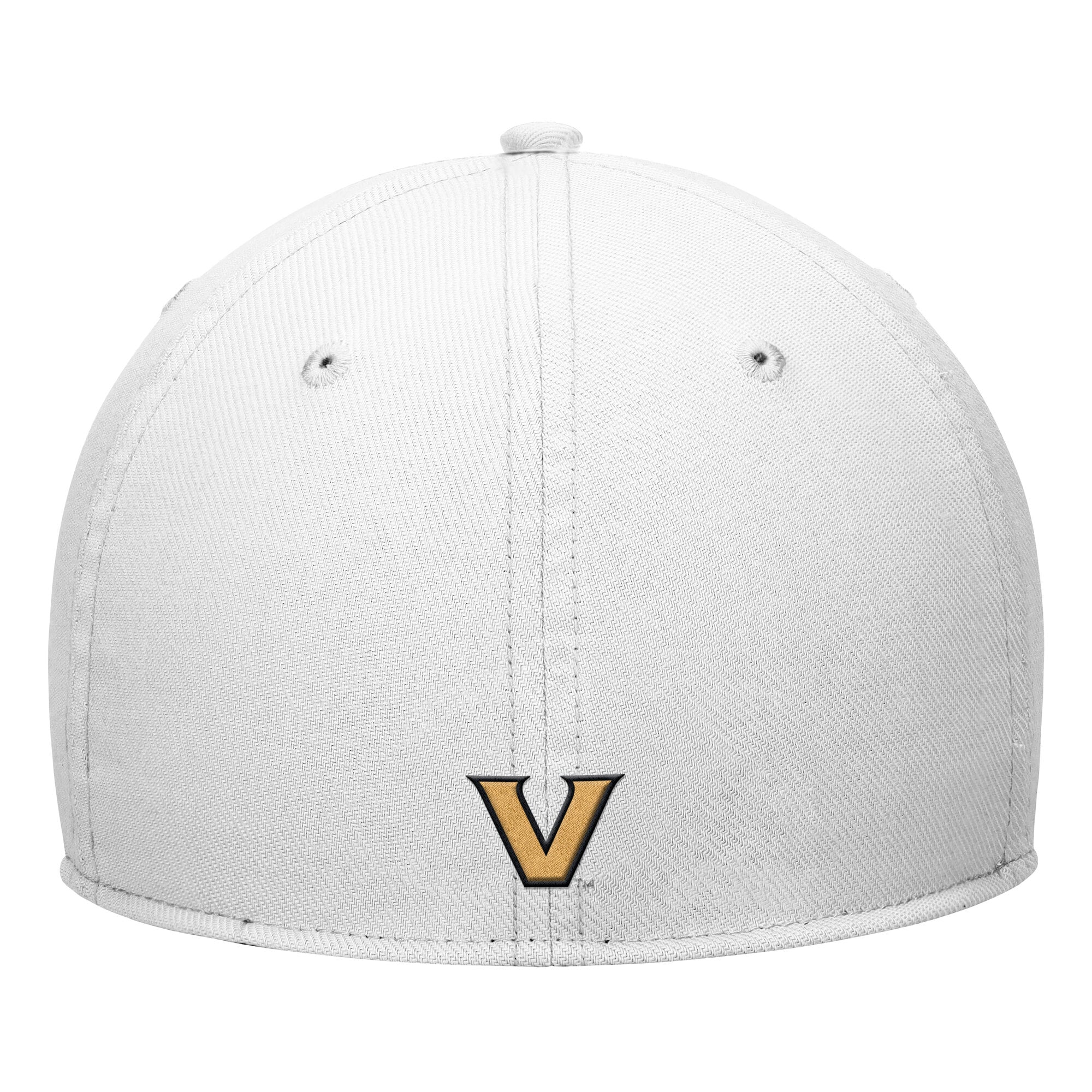 Casquette Nike blanche Vanderbilt Commodores Primetime SwooshFlex Dri-FIT pour homme