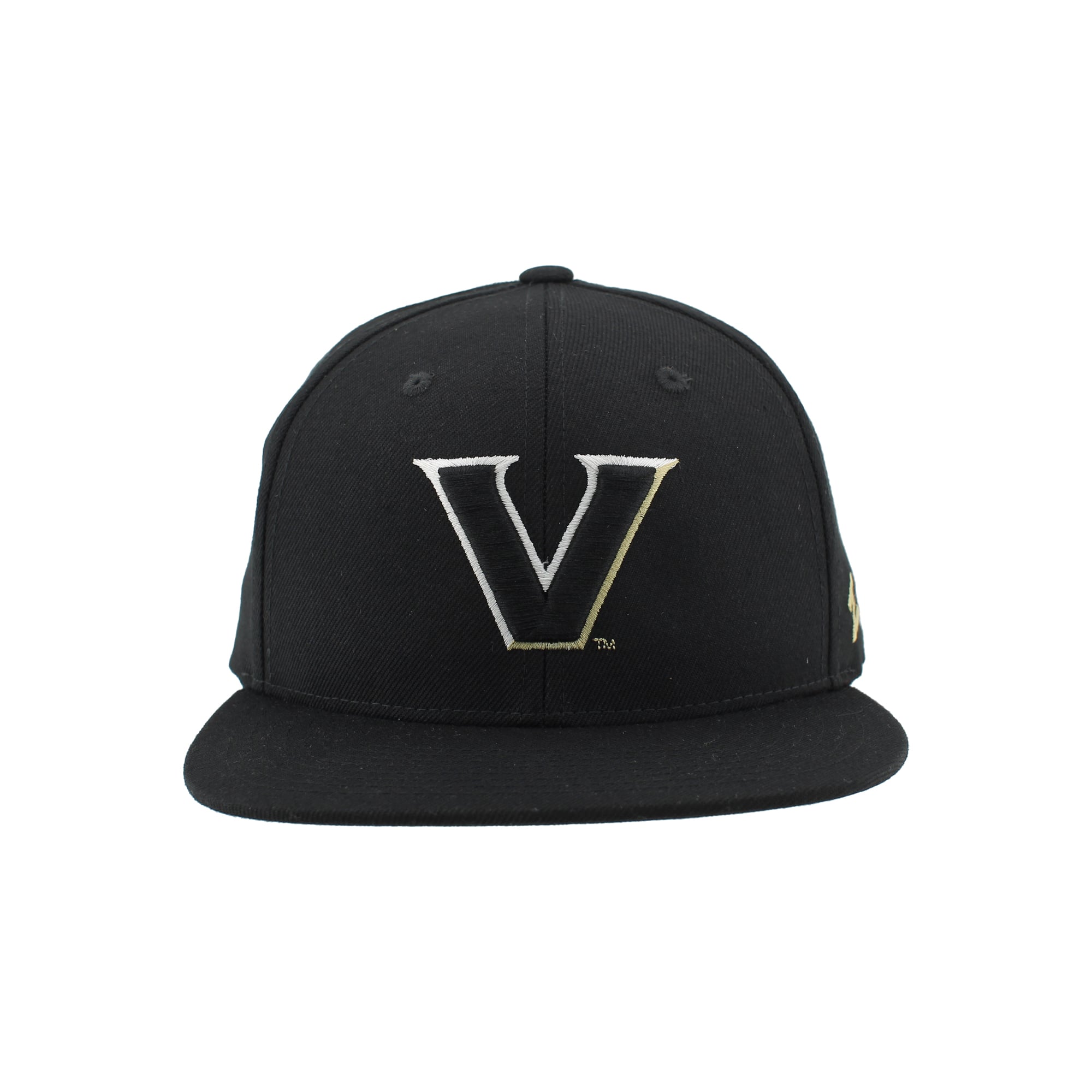 Unisex Zephyr  Black Vanderbilt Commodores Slice 3D Z11 Snapback Hat