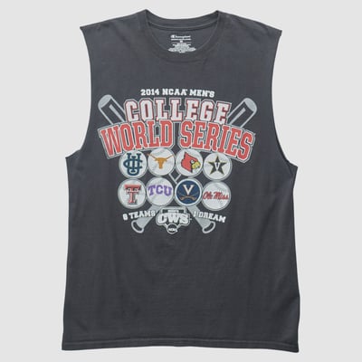 Vanderbilt Commodores Champion 2014 Tank - Black - S by Fanatics Real Vintage