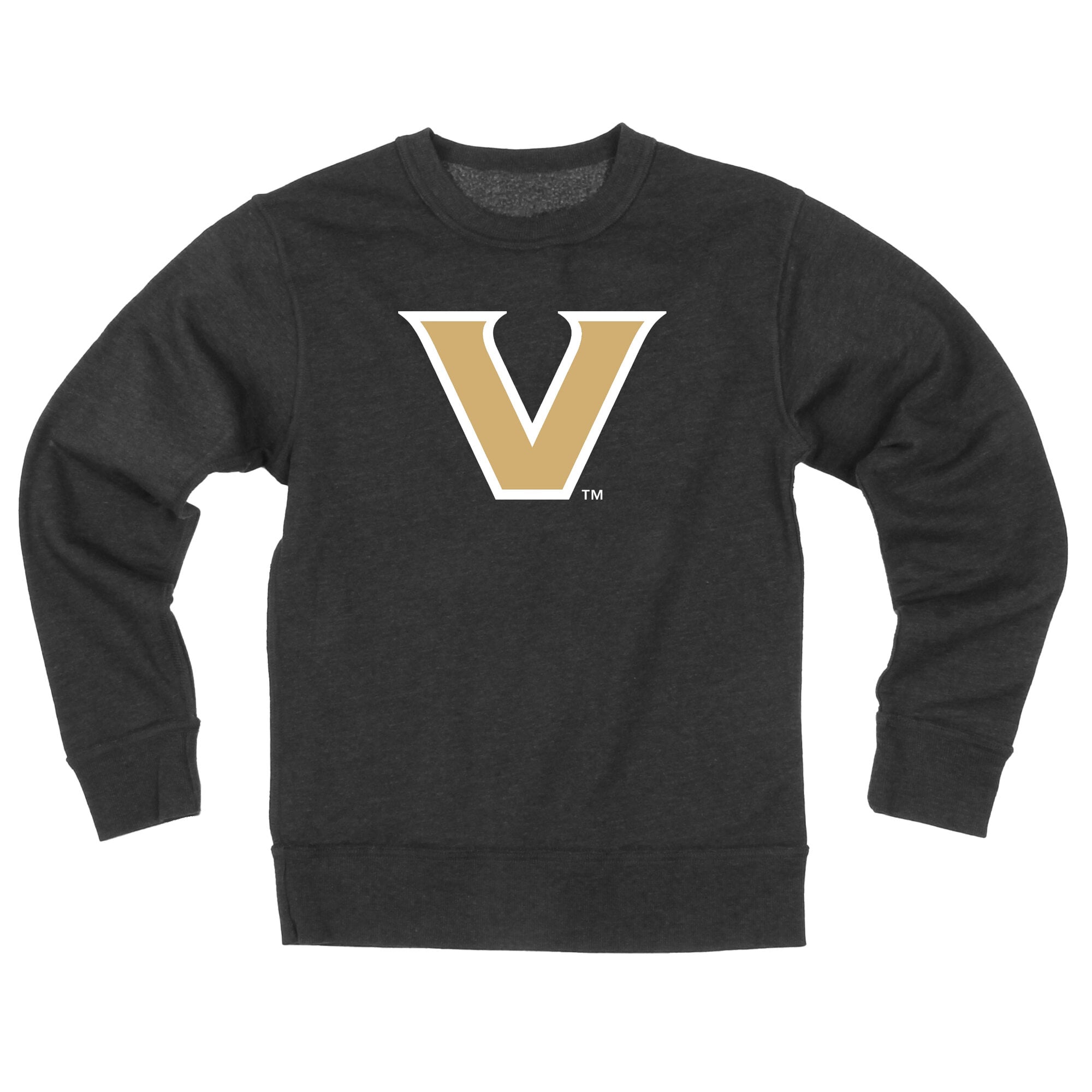 Youth Wes & Willy  Black Vanderbilt Commodores Reversible Sweatshirt