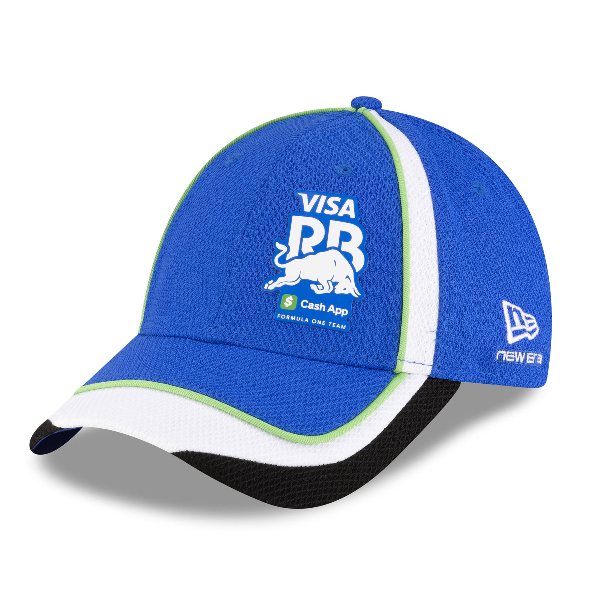 Men's New Era  Blue VCARB Stripe Team 9FORTY Adjustable Hat