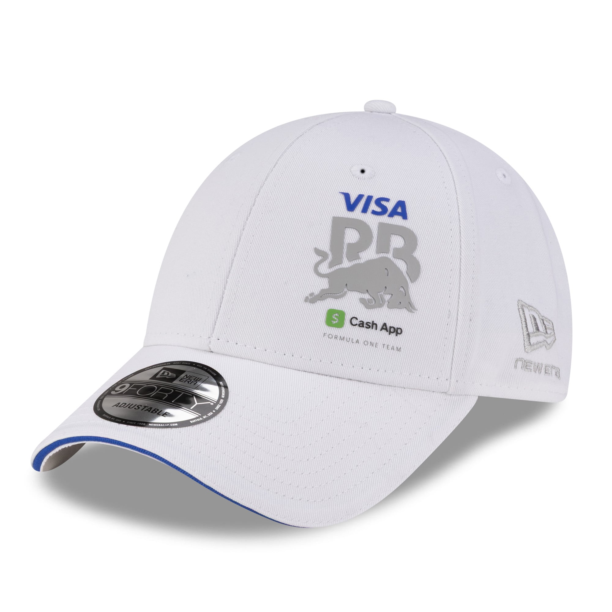 Men's New Era  White VCARB Essential 9FORTY Adjustable Hat