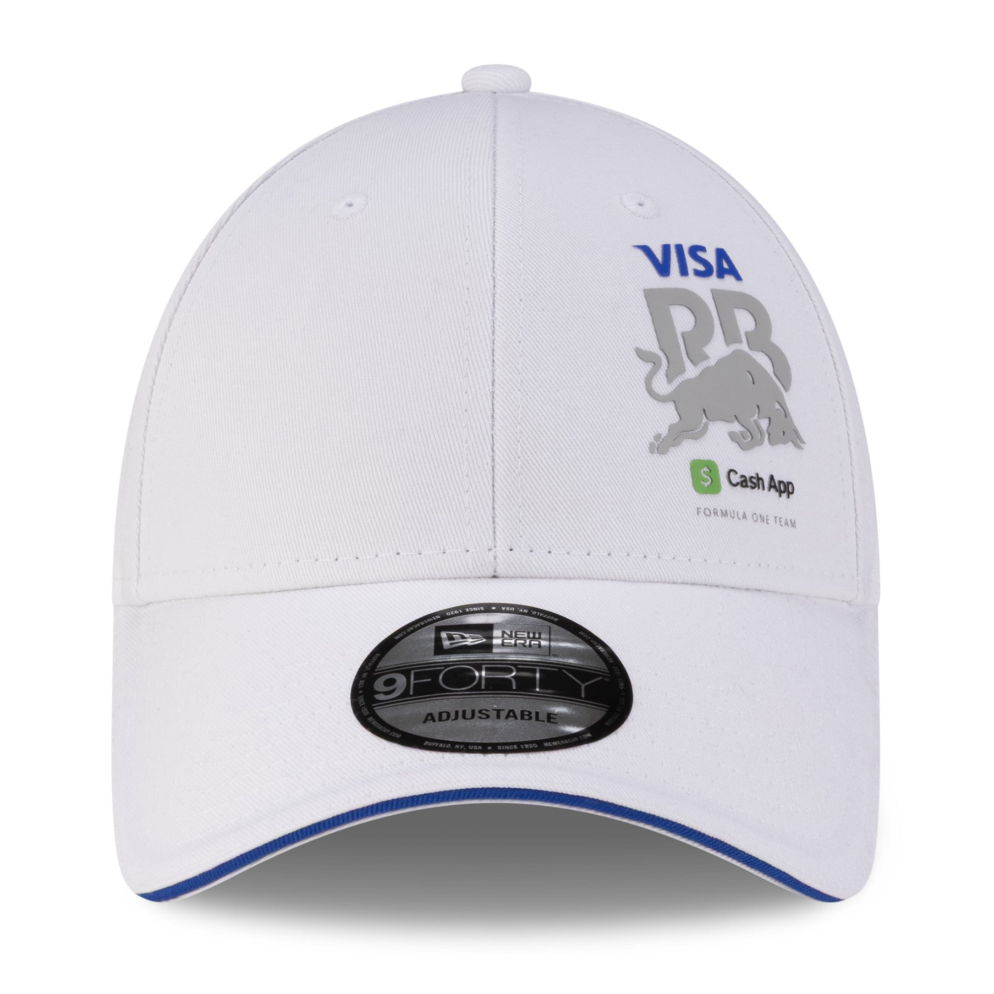 Men's New Era  White VCARB Essential 9FORTY Adjustable Hat