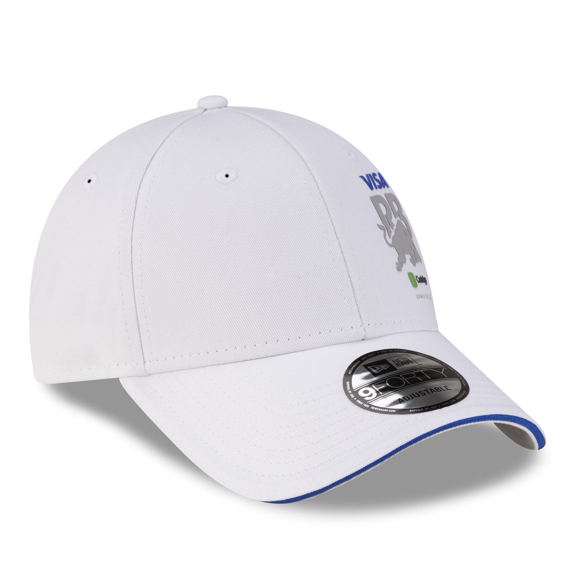 Men's New Era  White VCARB Essential 9FORTY Adjustable Hat
